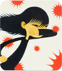 Bold graphic ink illustration